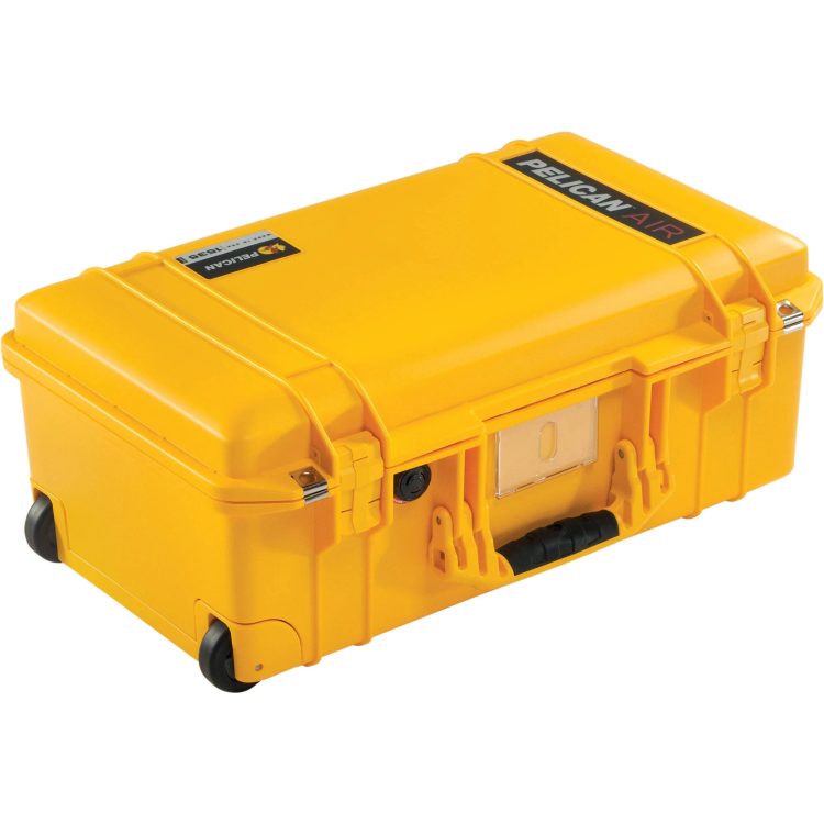 Pelican 1535 Air Case (No Foam) Yellow - MadeInUSA