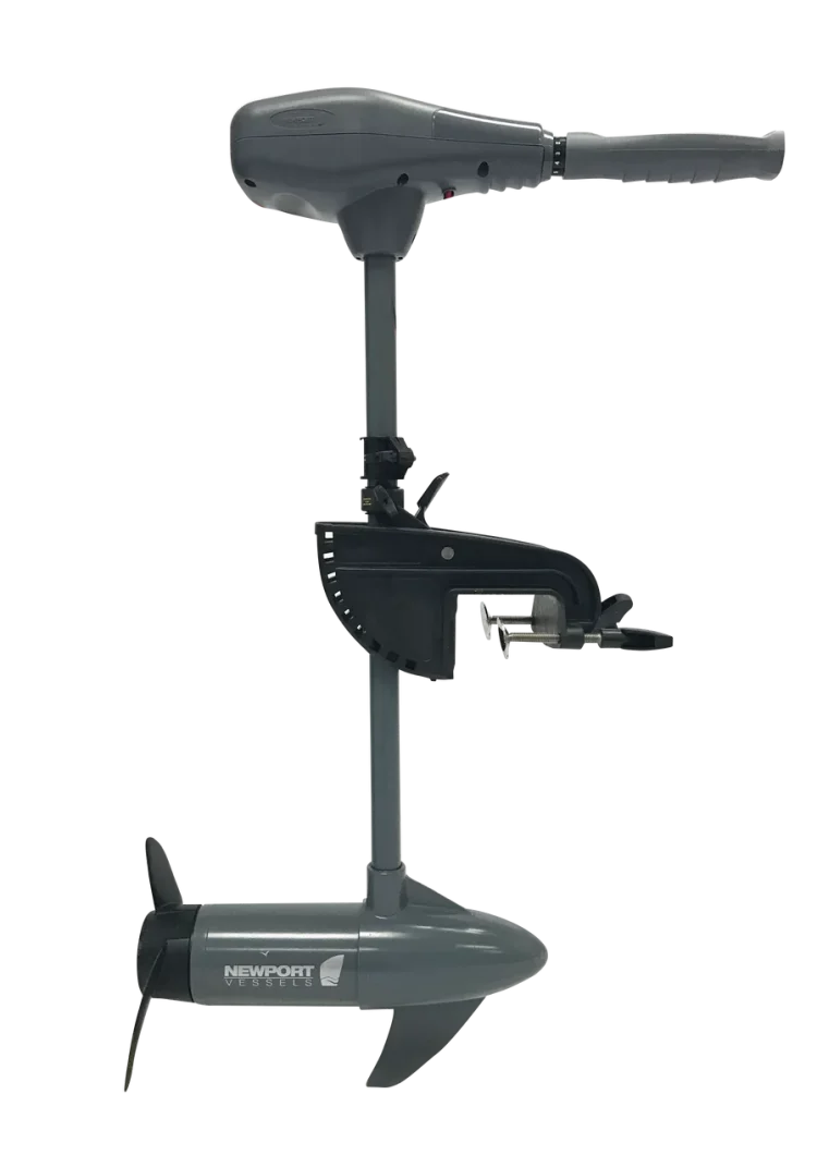 Newport Vessels Kayak Series 36 Lb. Thrust Saltwater Transom Mounted Electric Kayak Trolling Motor with 24 In. Shaft - MadeInUSA