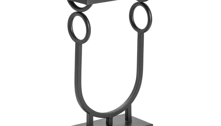 Crestview Abrams Metal Accent Table - MadeInUSA