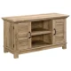 Pemberly Row 50″Engineered Wood TV Stand in Orchard Oak – MadeInUSA