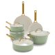 GreenPan Reserve 10-Piece Cookware Set, Sage – MadeInUSA