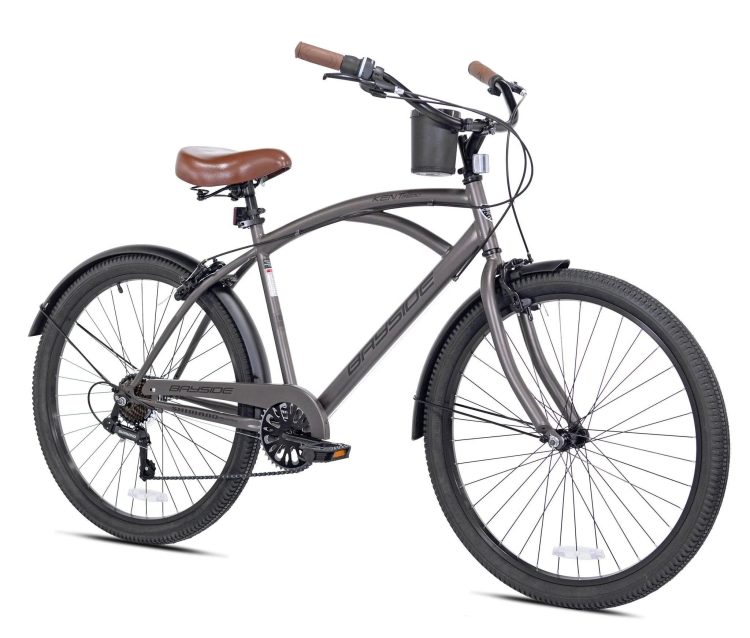 Kent 26 in. Bayside Men's Cruiser Bike, Satin Cocoa - MadeInUSA