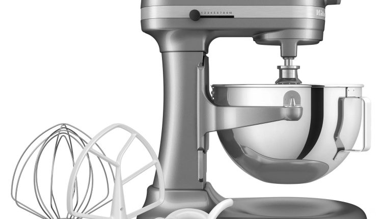 KitchenAid - 5.5 Quart Bowl-Lift Stand Mixer - Contour Silver - MadeInUSA