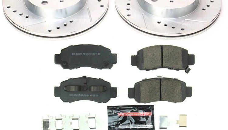 Power Stop K5224 - Front Z23 Evolution Sport Brake Kit - MadeInUSA