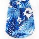 Midlee Blue Hawaiian Dog Shirt