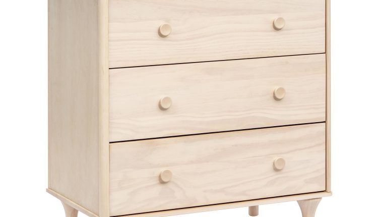 Babyletto Lolly 3-Drawer Changer Dresser - Washed Natural - MadeInUSA
