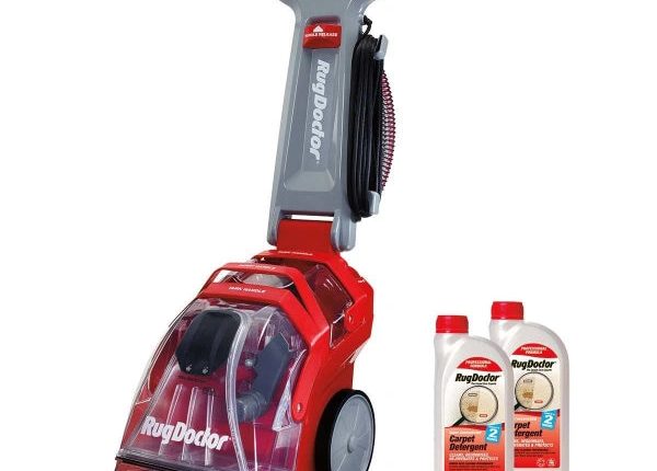 Rug Doctor Deep Carpet Cleaner with 2 x 1L Carpet Detergent - MadeInUSA