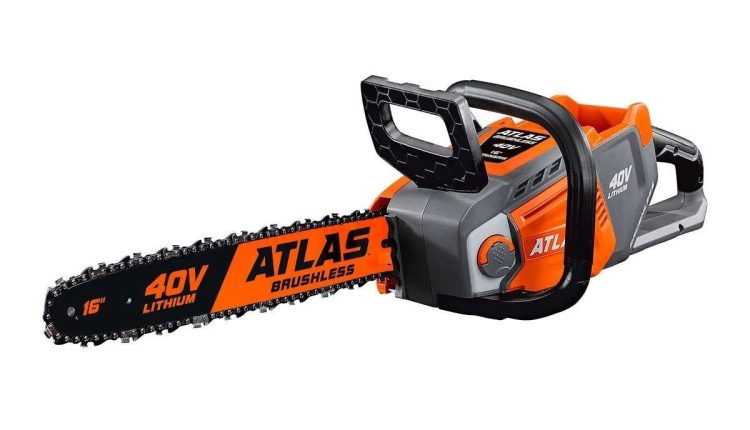 Atlas 40V Brushless Cordless 16 in. Chainsaw - Tool Only - MadeInUSA