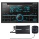 Kenwood Excelon DPX505BT Dual DIN CD Receiver with Bluetooth and SiriusXM Tuner – MadeInUSA