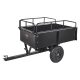 VEVOR ATV Trailer Heavy Duty Steel Dump Cart Tow Behind, 750 lbs 15 Cubic Feet, Garden Utility Trailer Yard Trailers with Removable Sides for Riding – MadeInUSA