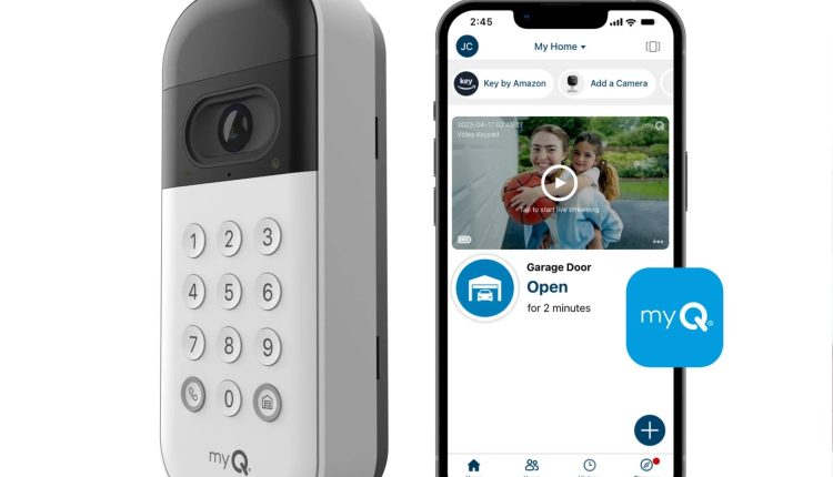 MyQ Smart Garage Video Keypad - MadeInUSA