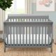 Delta Children Canton 4- in-1 Convertible Crib Grey – MadeInUSA