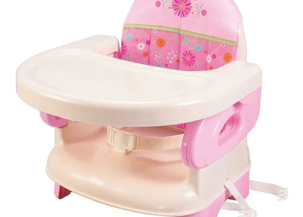 Summer Deluxe Comfort Folding Booster Seat, Pink - MadeInUSA