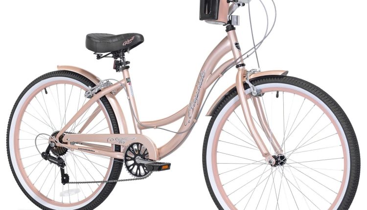 Kent 26 in. Bayside Women's Cruiser Bike, Rose Gold - MadeInUSA