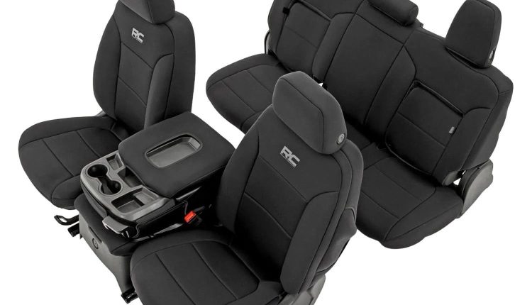 Rough Country 91037 - Neoprene Seat Covers - MadeInUSA