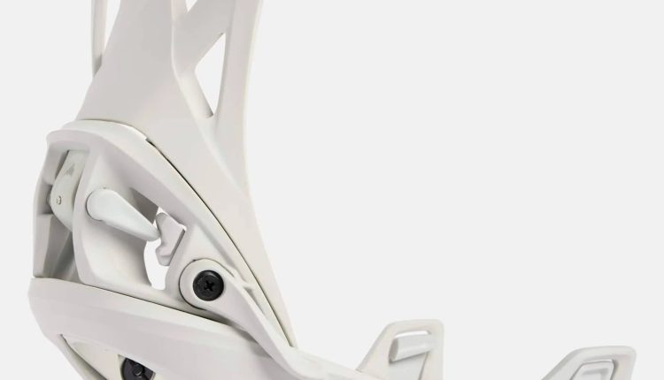 Burton Men's Step on Re:Flex Snowboard Bindings, Gray Cloud, XL - MadeInUSA