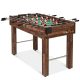 Best Choice Products 48in Competition Sized Foosball Table for Home, Game Room w/ 2 Balls, 2 Cup Holders – Dark Brown – MadeInUSA