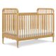 Namesake Liberty 3-in-1 Convertible Spindle Crib with Toddler Bed Conversion Kit – Honey – MadeInUSA