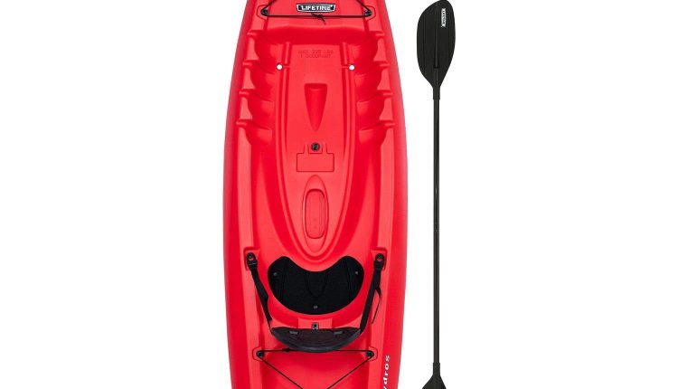 Lifetime Hydros 101 Kayak, Fire Red (91234) - MadeInUSA