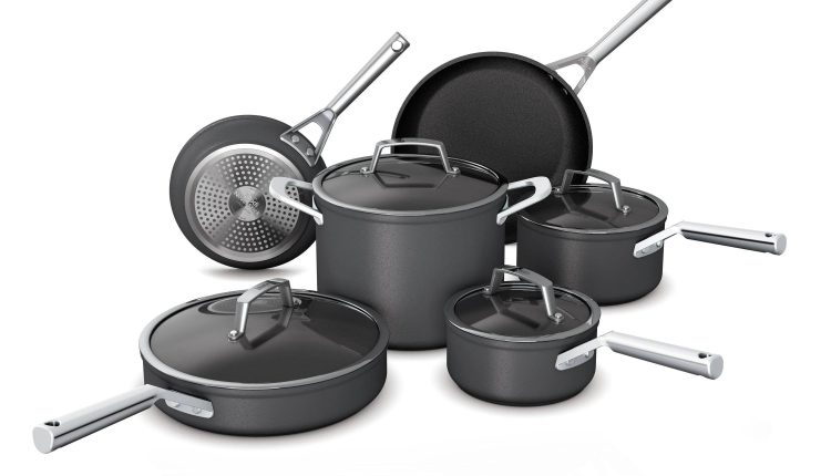 Ninja Foodi NeverStick Premium Hard-Anodized 10-Piece Cookware Set - MadeInUSA