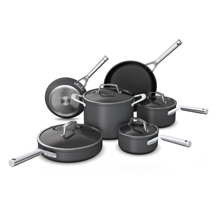 Ninja Foodi NeverStick Premium Hard-Anodized 10-Piece Cookware Set - MadeInUSA