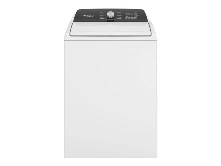 Whirlpool 4.6 Cu. ft. Top Load Impeller Washer with Built-In Faucet White - MadeInUSA