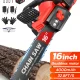 RELOIVE 16-inch 42V Battery-Powered Brushless Cordless Chainsaw Kit with 2x2000mAh Batteries, 3 Chains & Dual Chargers – MadeInUSA