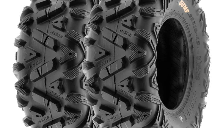 SunF All Terrain ATV UTV Tires 26x11-12 26x11x12 6 PR A033 (Pair of 2) - MadeInUSA