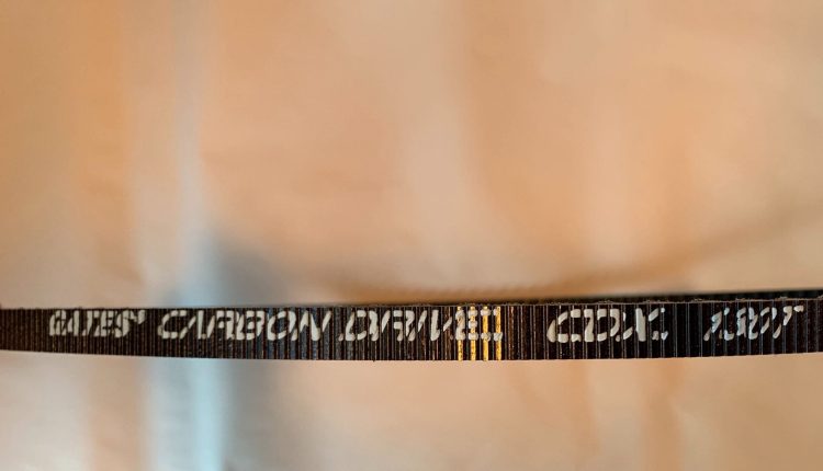 Gates Carbon Belt, 130T for Aurora Limited Edition Dash Folder - MadeInUSA