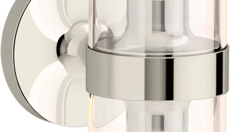Kohler 27263-SC02 Purist 22" Two-Light Sconce - Polished Nickel - MadeInUSA