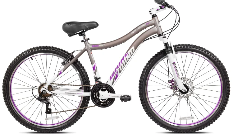 Genesis 26 Whirlwind Women's Mountain Bike, Gray - MadeInUSA