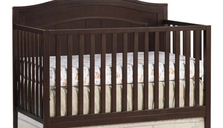Oxford Baby North Bay 4-in-1 Convertible Crib - Espresso - MadeInUSA