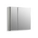 Kohler Aluminum Two Door Medicine Cabinet with Mirrored Door, 30 x 26″ – MadeInUSA