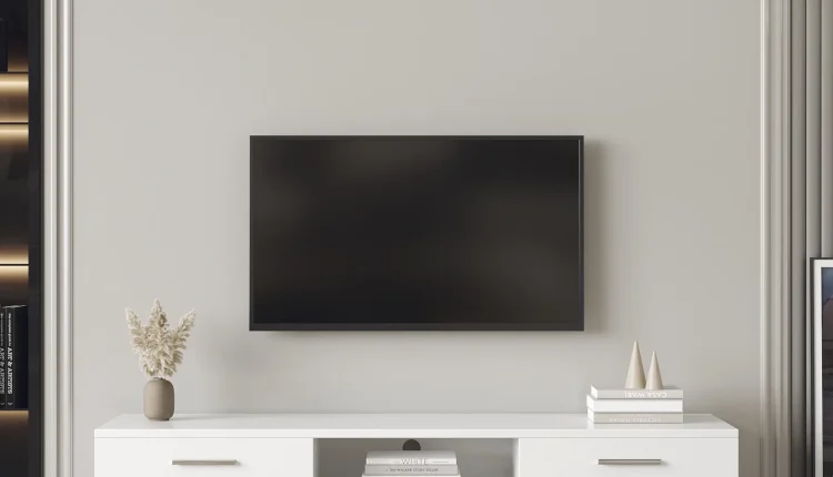 White TV Stand For 70"Television Stands Media Console Entertainment Center TV Table 2 Storage Cabinets With Open Shelves For Living Room Bedroom - MadeInUSA