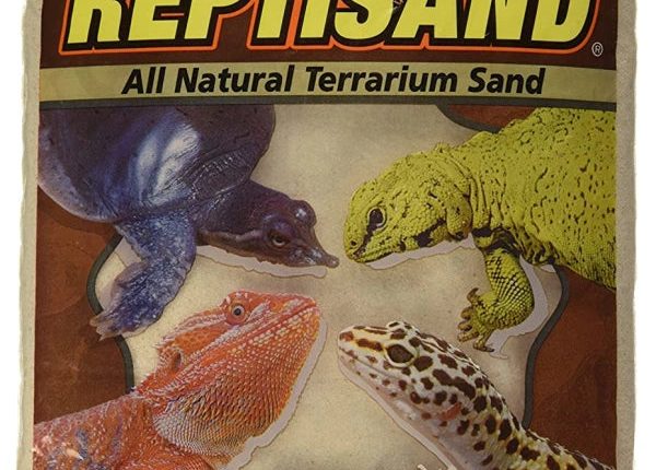 Zoo Med Reptisand Reptile Terrarium Sand, Desert White, 10lb bag - MadeInUSA