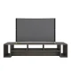 Nexera Rustik TV Stand for TVs up to 80 in., Bark Gray – MadeInUSA