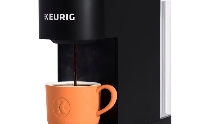 Keurig K- Slim Single Serve K-Cup Pod Coffee Maker, MultiStream Technology, Black - MadeInUSA