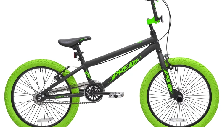 Kent 20 in. Dread BMX Boys Child Bike, Green and Black - MadeInUSA