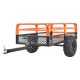 VEVOR Heavy Duty Steel ATV Dump Trailer, 1500-Pound Load Capacity 15 Cubic Feet, Tow Behind Dump Cart Garden Trailer, with Removable Sides and 2 – MadeInUSA