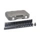 12 in. Drive 6Point Standard and Deep Metric Impact Socket Set 39Piece – MadeInUSA