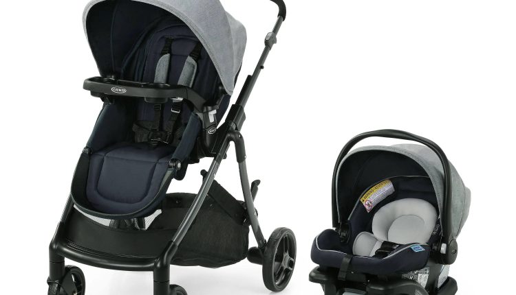Graco Modes Closer Travel System with SnugRide 35 Lite LX Infant Car Seat Nash - MadeInUSA
