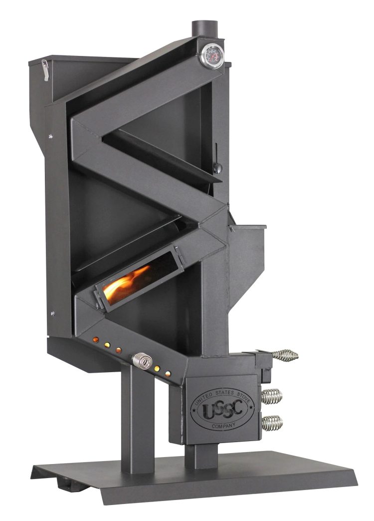 Wiseway Non-Electric Pellet Stove -US Stove - MadeInUSA