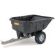 AllFitHD 12.5 Cu. ft. 1000 lb. Capacity Poly Swivel Dump Cart – MadeInUSA