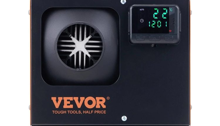 VEVOR DIESEL Air Heater All-in-One 27296 BTU 12-Volt 8KW DIESEL Heater 8KW with LCD Remote Control Other Fuel Type Spaceheater - MadeInUSA