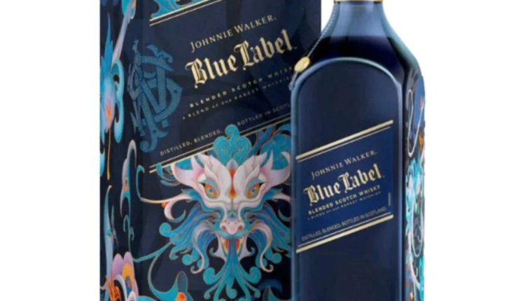 Johnnie Walker - Blue Label Year of The Dragon (750ml) - MadeInUSA