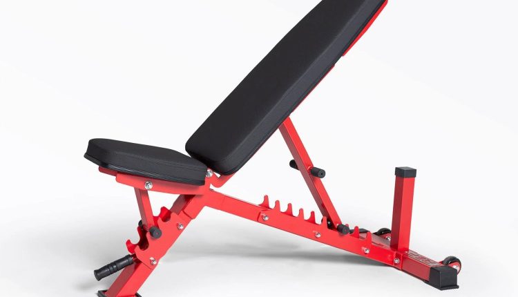 AB-3100 Adjustable Weight Bench | Rep Fitness Red - MadeInUSA