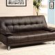 Beaumont Leatherette Futon Sofa – MadeInUSA