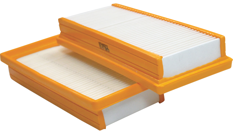 Main Flat HEPA Filters, 2 Pack - MadeInUSA