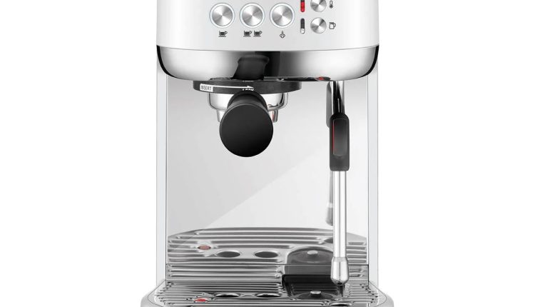 Breville Bambino Plus Espresso Machine, Sea Salt - MadeInUSA