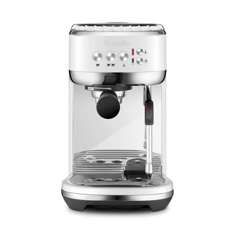 Breville Bambino Plus Espresso Machine, Sea Salt - MadeInUSA